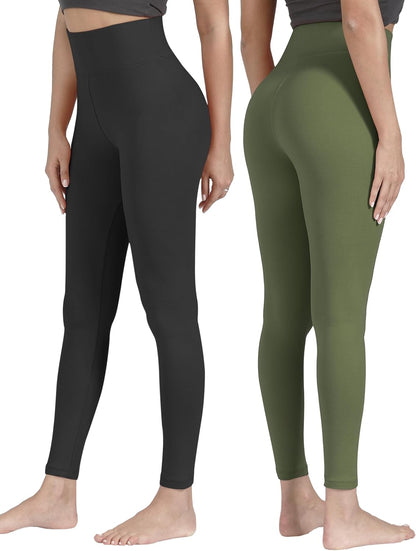 Creamlush High Waisted Leggings for Women Buttery Soft Stretchy Tummy Control Workout Yoga Running Pants(S-3Xl)